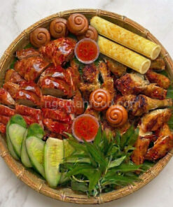 Combo Song Cầm Ngọc Lan – gà nướng và vịt quay da giòn trong 1 combo